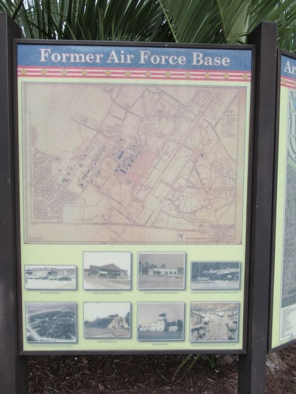 Myrtle Beach Air Force Base Marker image. Click for full size.