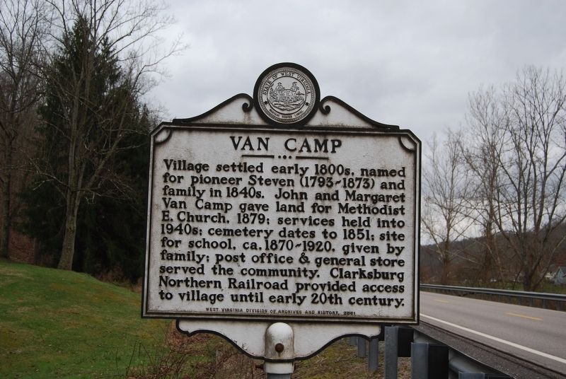 Van Camp Marker. Click for full size. Van Camp Marker image. Click for full size.