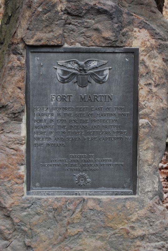 Fort Martin Marker image. Click for full size.