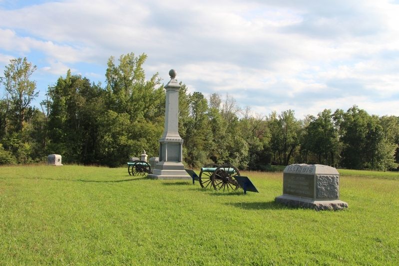 51st Illinois Infantry Marker image. Click for full size.