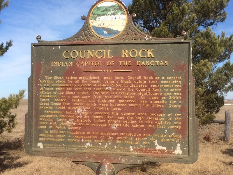 Council Rock Marker image. Click for full size.
