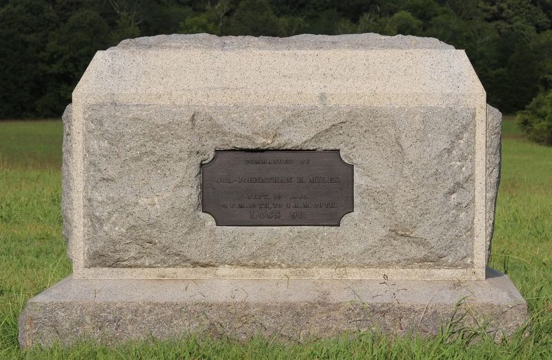 27th Illinois Infantry Marker. Click for full size. 27th Illinois Infantry Marker image. Click for full size.