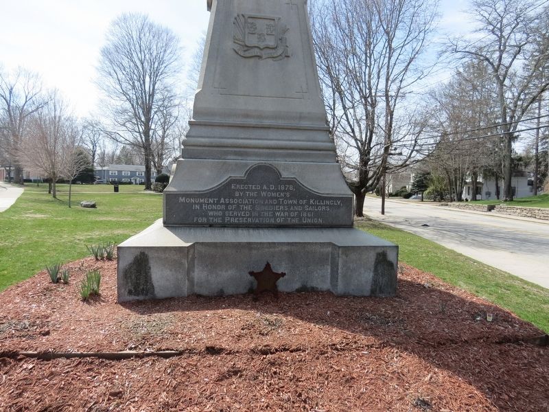Killingly Civil War Monument Marker image. Click for full size.