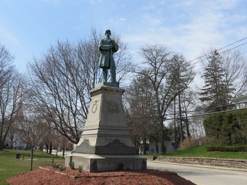 Killingly Civil War Monument Marker. Click for full size. Killingly Civil War Monument Marker image. Click for full size.