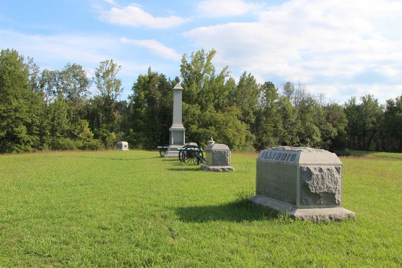 22nd Illinois Infantry Marker. Click for full size. 22nd Illinois Infantry Marker image. Click for full size.