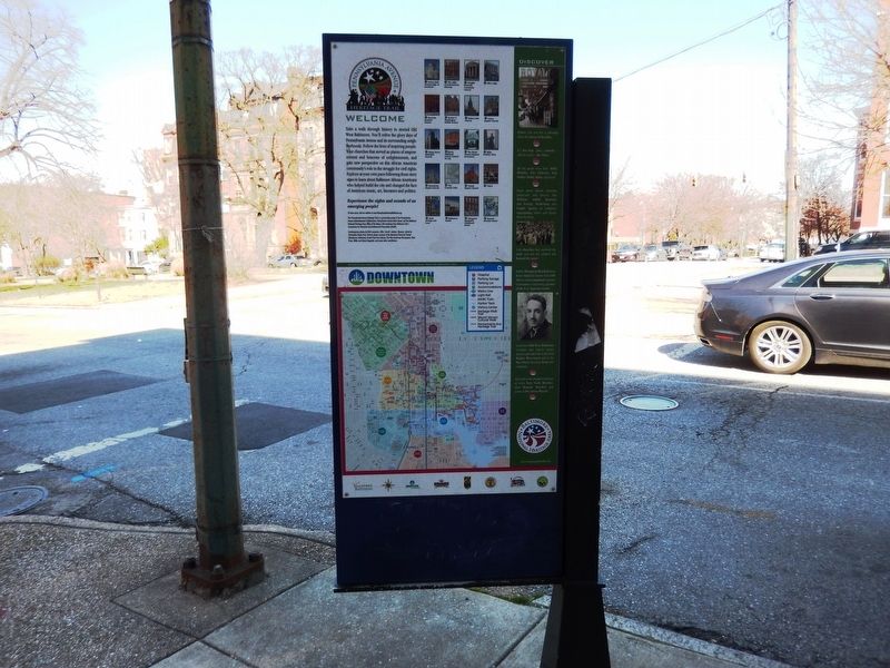 Early Civil Rights Era Marker-Reverse panel-Welcome. Click for full size. Early Civil Rights Era Marker-Reverse panel-Welcome image. Click for full size.