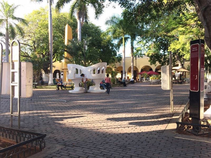 The Saint Lucia Neighborhood Marker. Click for full size. The Saint Lucia Neighborhood Marker image. Click for full size.
