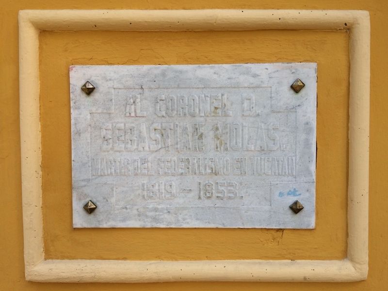 Coronel Sebastián Molas Marker. Click for full size. Coronel Sebastián Molas Marker image. Click for full size.