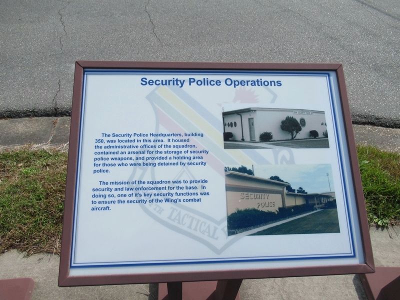 Security Police Operations Marker image. Click for full size.