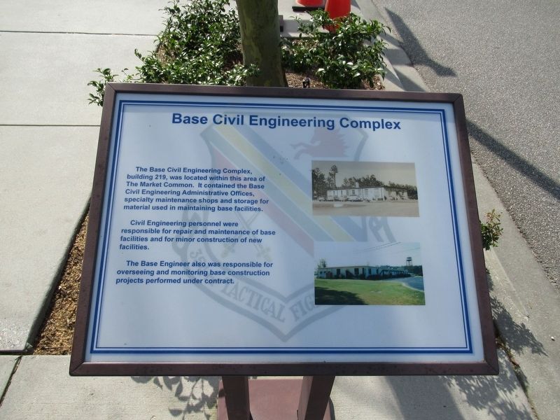 Base Civil Engineering Complex Marker image. Click for full size.