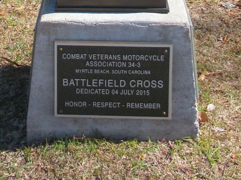 Battlefield Cross Marker. Click for full size. Battlefield Cross Marker image. Click for full size.