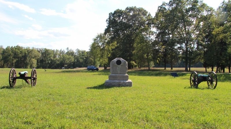 8th Indiana Battery Marker. Click for full size. 8th Indiana Battery Marker image. Click for full size.