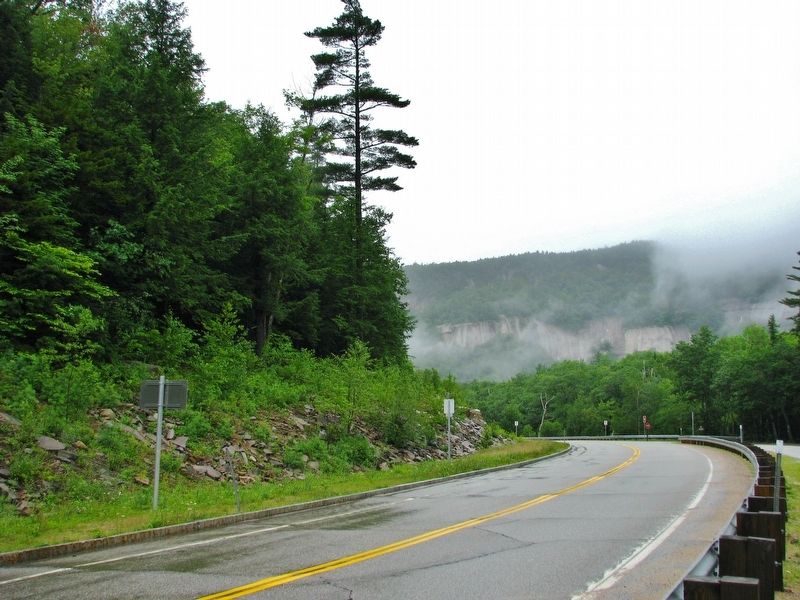 Kancamagus Highway (<b><i>view near marker</b></i>) image. Click for full size.