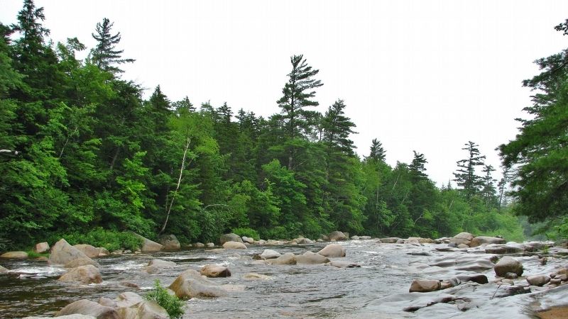 Swift River (<b><i>view near marker</b></i>) image. Click for full size.