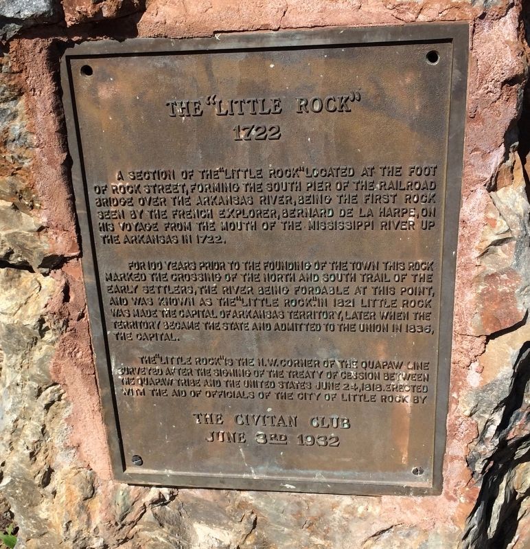 The "Little Rock" Marker image. Click for full size.