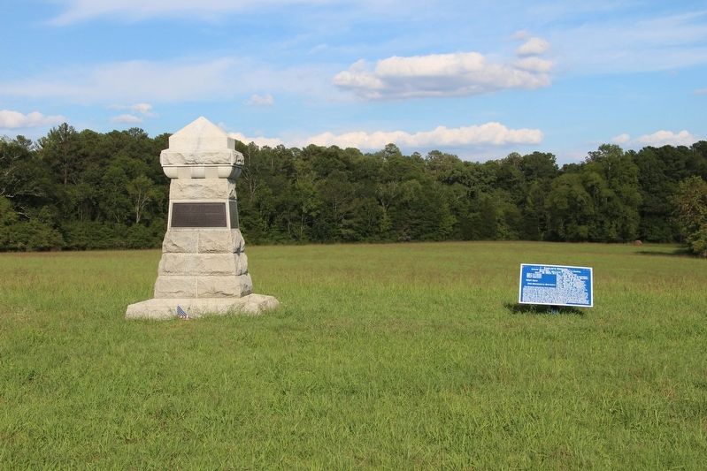 Carlin's Brigade Marker. Click for full size. Carlin's Brigade Marker image. Click for full size.