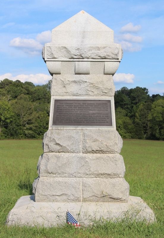 101st Ohio Infantry Marker. Click for full size. 101st Ohio Infantry Marker image. Click for full size.
