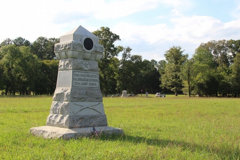101st Ohio Infantry Marker. Click for full size. 101st Ohio Infantry Marker image. Click for full size.