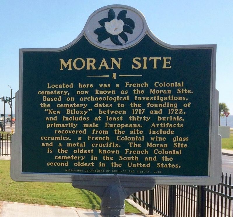 Moran Site Marker image. Click for full size.