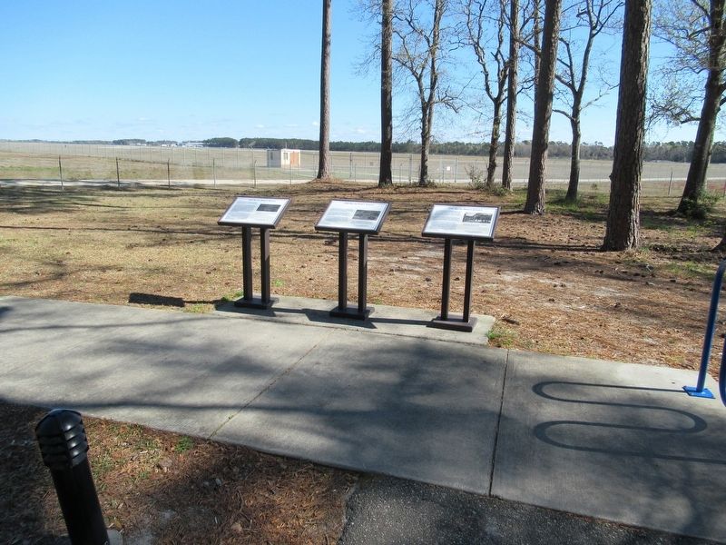 1948 Myrtle Beach Airport Marker. Click for full size. 1948 Myrtle Beach Airport Marker image. Click for full size.