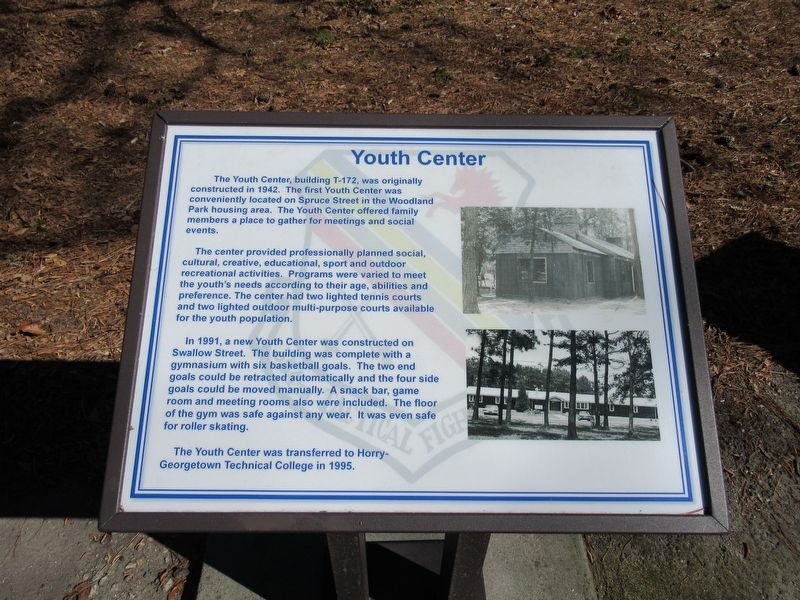 Youth Center Marker. Click for full size. Youth Center Marker image. Click for full size.