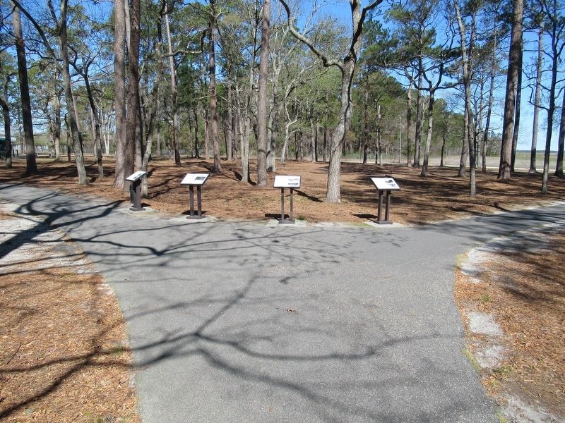 Markers in Warbird Park. Click for full size. Markers in Warbird Park image. Click for full size.