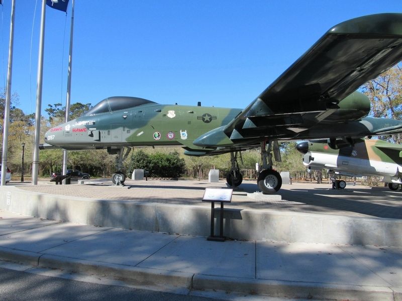 A-10 Thunderbolt II on display in Warbird Park image. Click for full size.