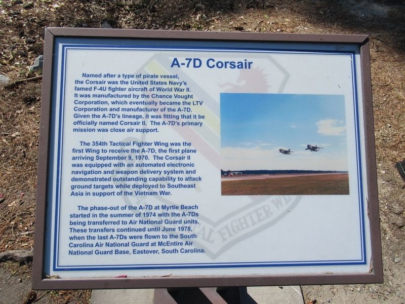A-7D Corsair Marker. Click for full size. A-7D Corsair Marker image. Click for full size.