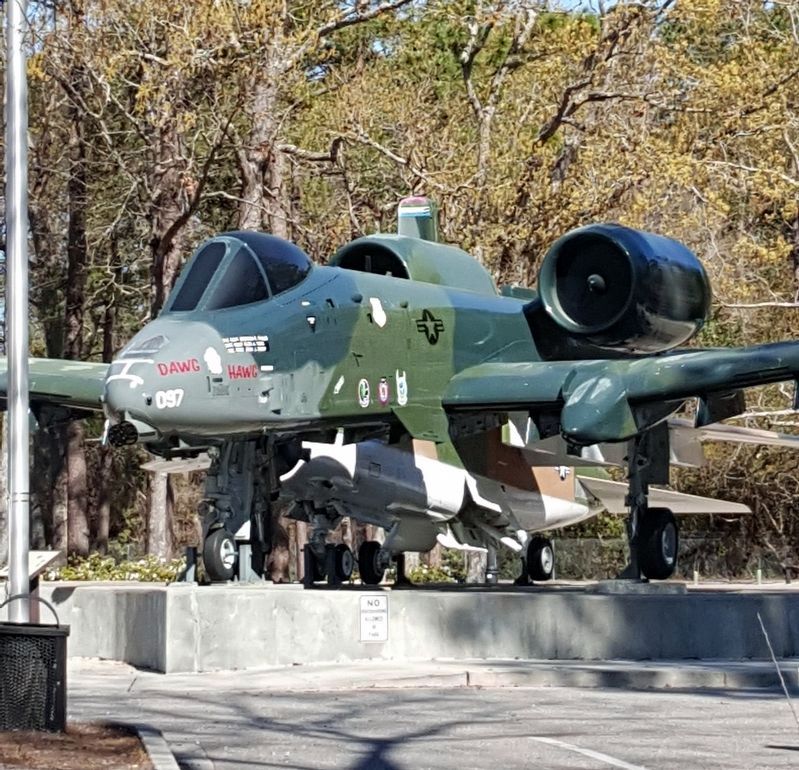 A-10 Thunderbolt II on display in Warbird Park. Click for full size. A-10 Thunderbolt II on display in Warbird Park image. Click for full size.