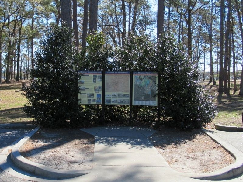 Myrtle Beach Air Force Base Marker image. Click for full size.