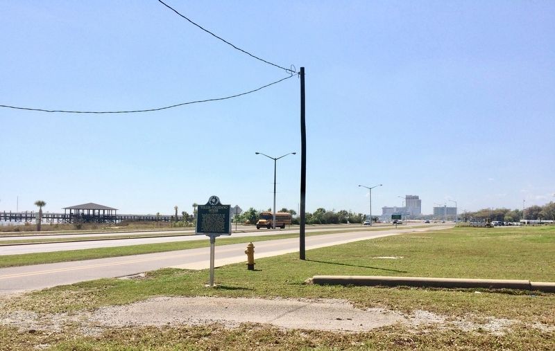 View west on Beach Boulevard.. Click for full size. View west on Beach Boulevard. image. Click for full size.