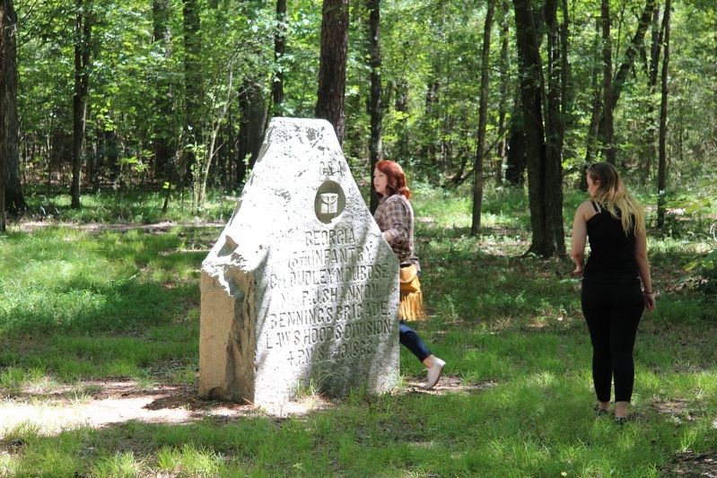 15th Georgia Infantry Marker. Click for full size. 15th Georgia Infantry Marker image. Click for full size.