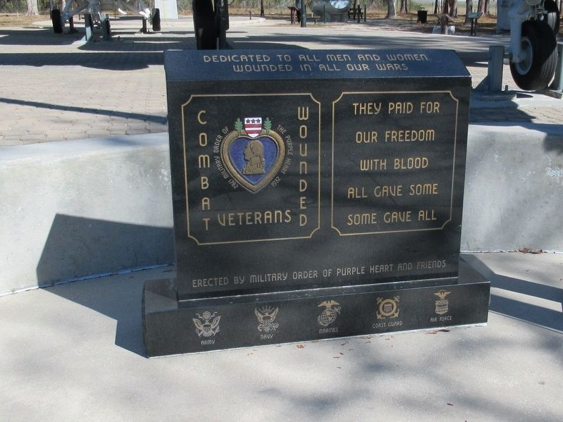 Combat Wounded Veterans Marker image. Click for full size.