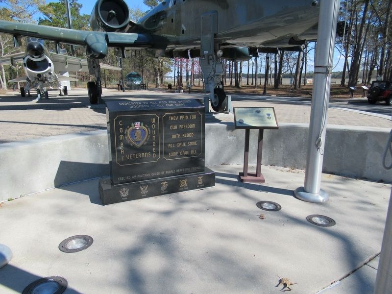 Combat Wounded Veterans Marker image. Click for full size.