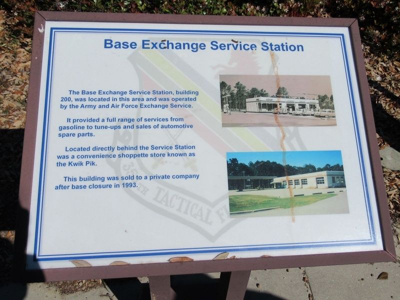 Base Exchange Service Station Marker. Click for full size. Base Exchange Service Station Marker image. Click for full size.