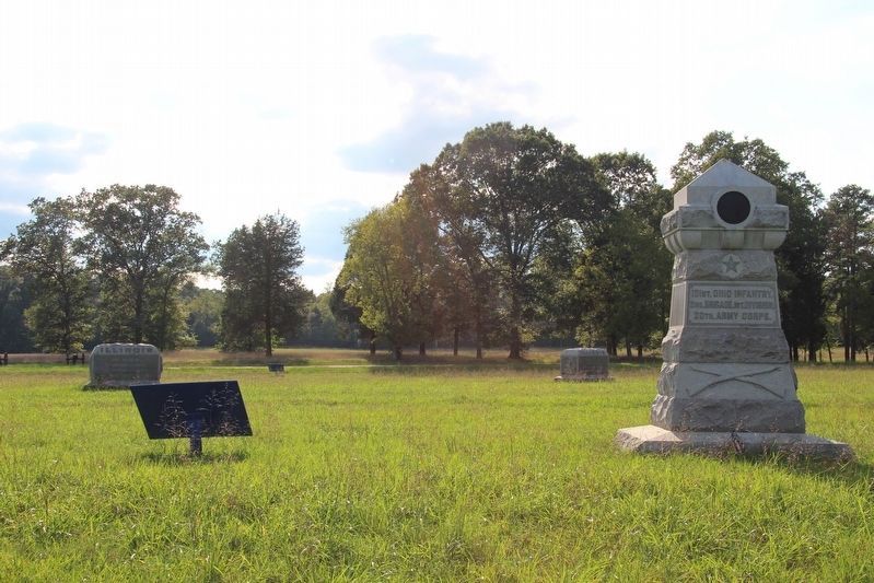 101st Ohio Infantry Marker. Click for full size. 101st Ohio Infantry Marker image. Click for full size.