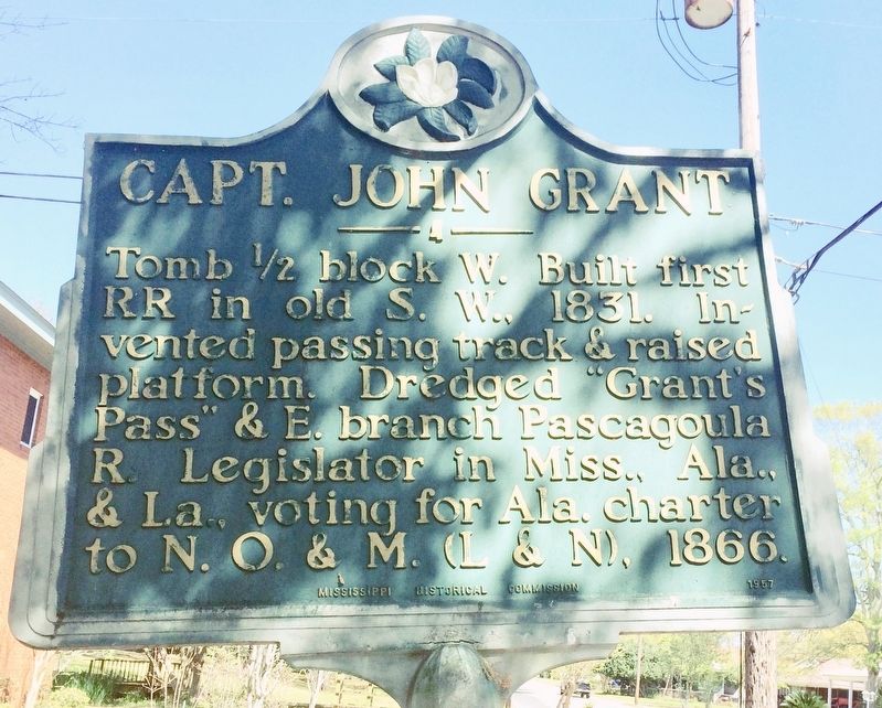 Capt. John Grant Marker image. Click for full size.