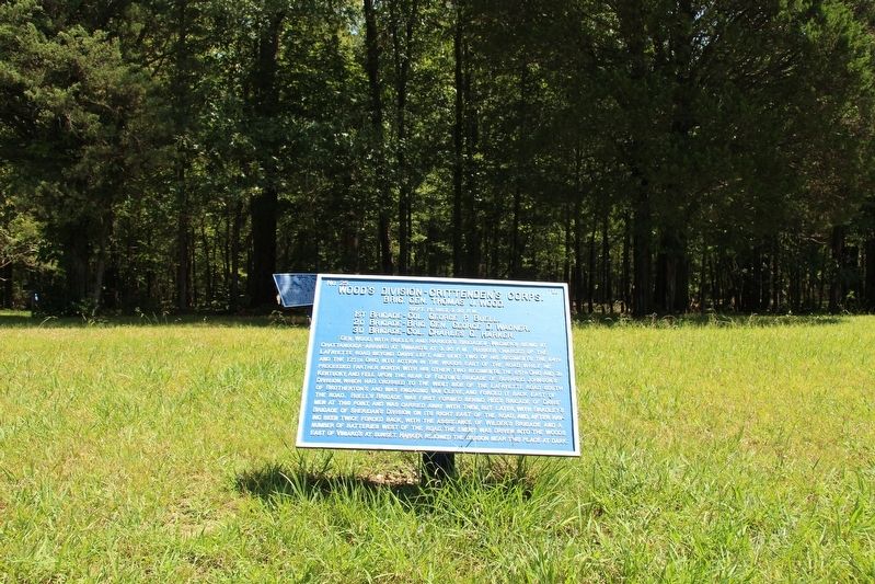 Wood's Division Marker image. Click for full size.