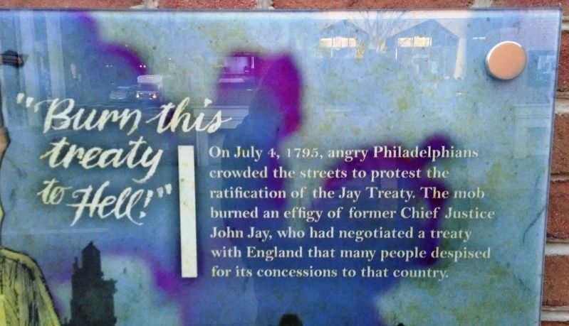 "Burn this treaty to Hell!" Marker Text image. Click for full size.
