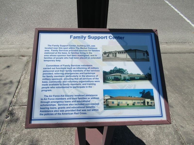 Family Support Center Marker. Click for full size. Family Support Center Marker image. Click for full size.