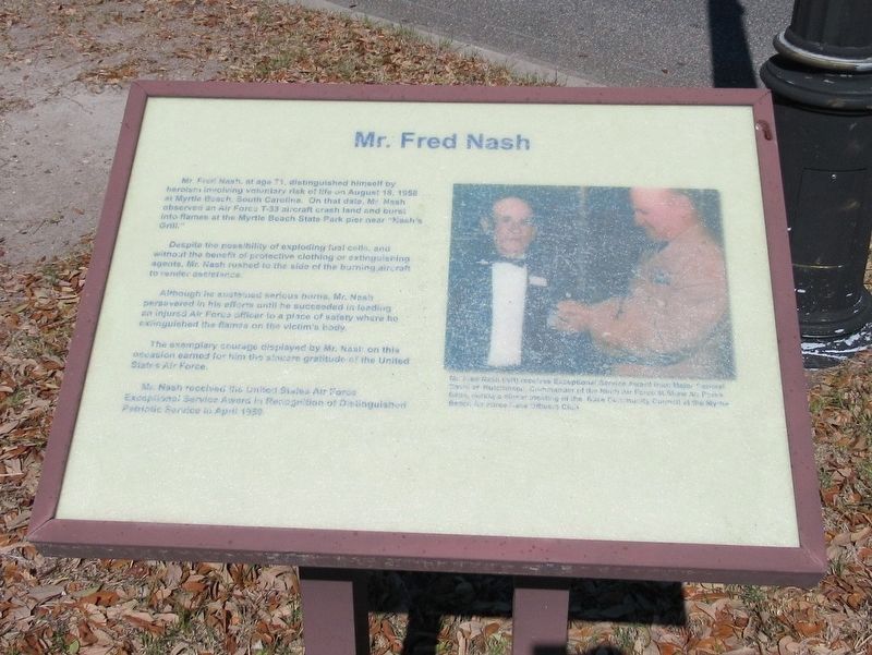 Mr. Fred Nash Marker image. Click for full size.