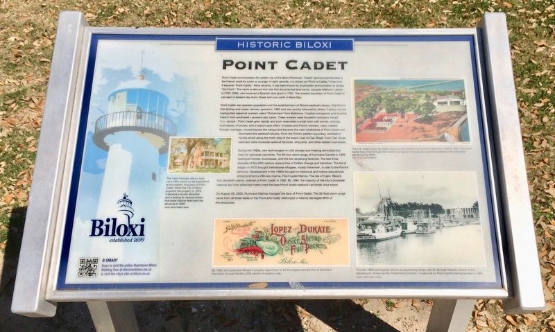 Point Cadet Marker. Click for full size. Point Cadet Marker image. Click for full size.
