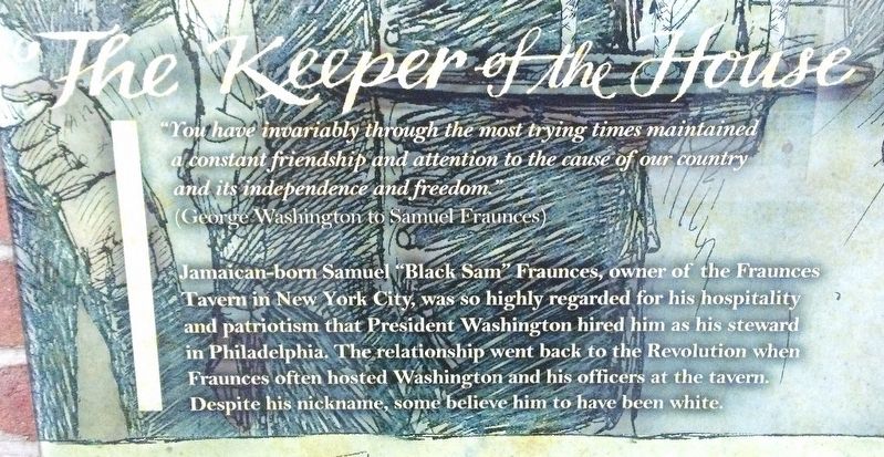 The Keeper of the House Marker Text. Click for full size. The Keeper of the House Marker Text image. Click for full size.