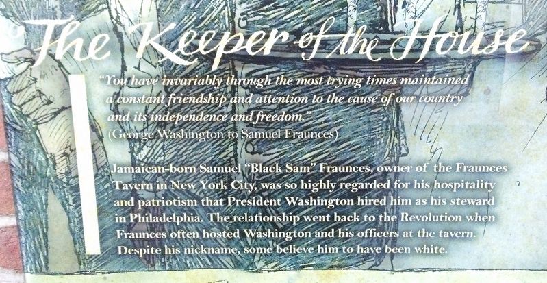 The Keeper of the House Marker Text image. Click for full size.