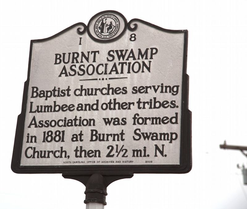 Burnt Swamp Association Marker image. Click for full size.