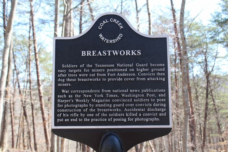 Breastworks Marker image. Click for full size.