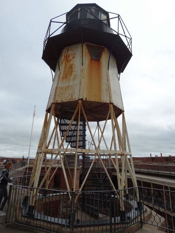 Fort Point Light 1864. Click for full size. Fort Point Light 1864 image. Click for full size.