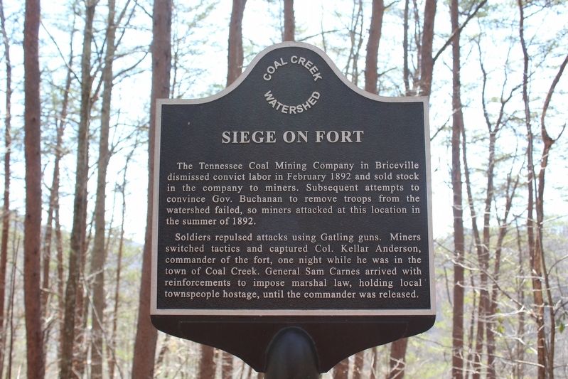 Siege on Fort Marker image. Click for full size.