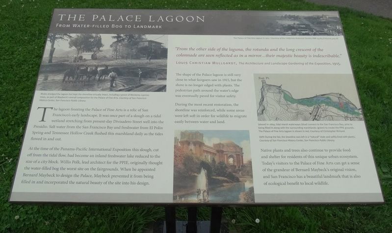 The Palace Lagoon Marker image. Click for full size.