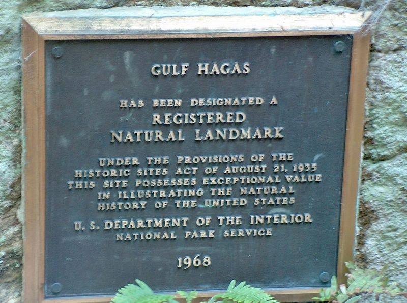 Gulf Hagas - Registered National Landmark image. Click for full size.